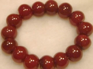 Bracelet agate perle
