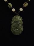 Collier jade signe chinois serpant