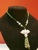 Collier jade symbole `Tong`