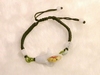 Bracelet jade fleur de lotus